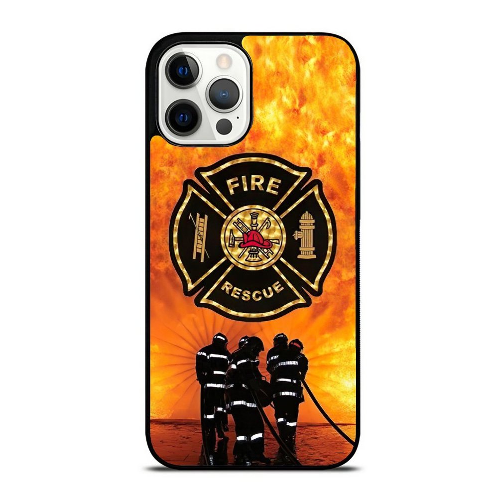 Vintage Cool Firefigher_ iPhone Case
